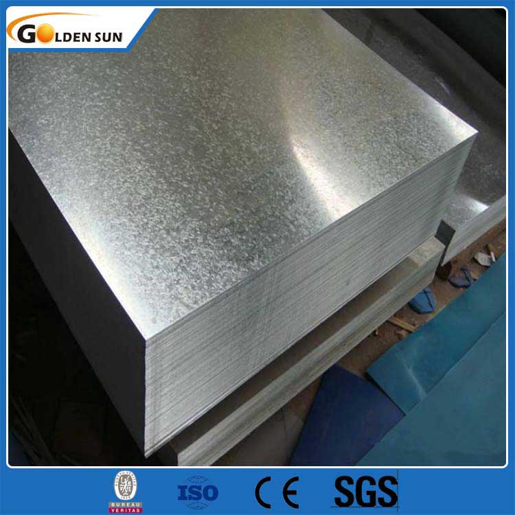 Sheet Birta galvanized galvanized Hot / Shell Steel galvanized
