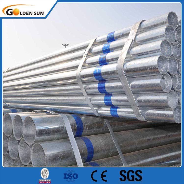 Prezzo del tubo Gi tubo di acciaio da costruzione vendita diretta in fabbrica per materiale da costruzione