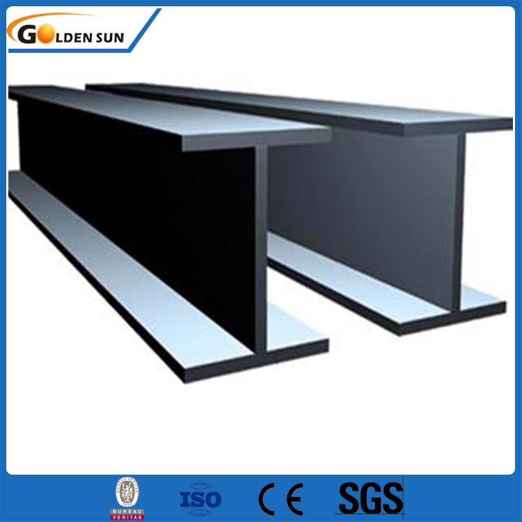 Galvaniserat eller belagt strukturellt stål H-balk H-typ balk (IPE, UPE, HEA, HEB) svetsat stålprofil i Kina