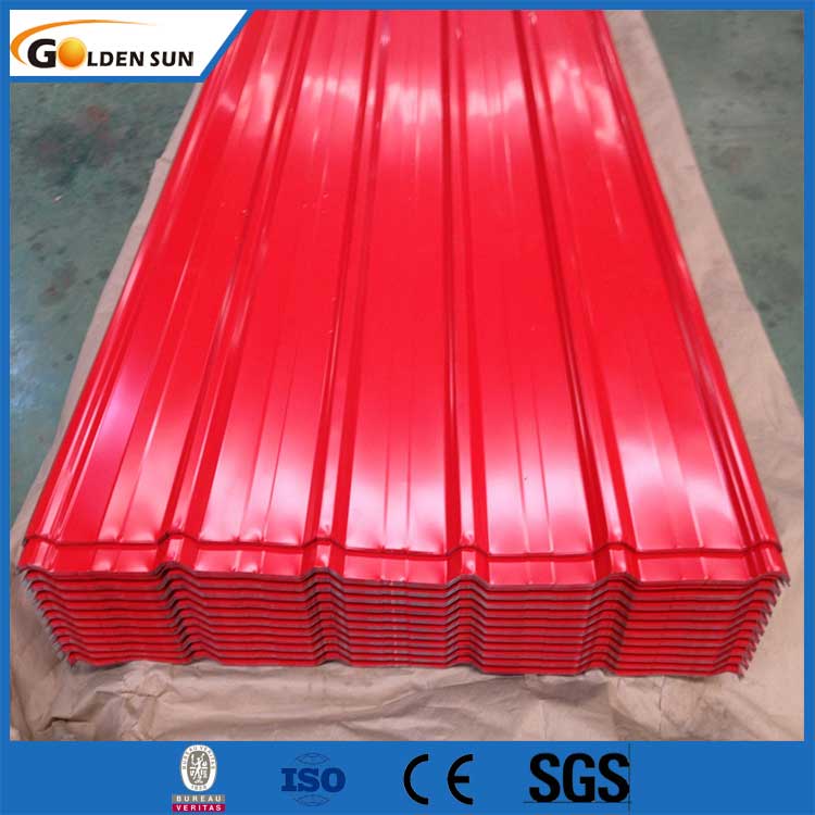 Pre-painted corrugate steel sheet for roofing sheet